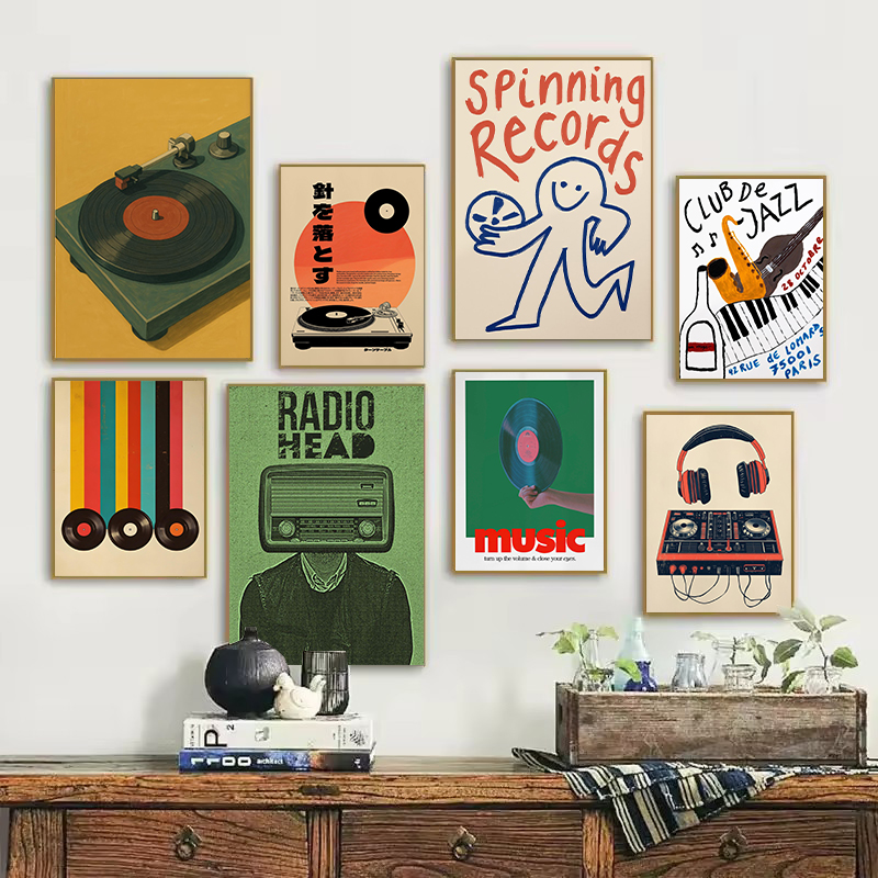 Japanese Life Quotes - Tourne-disque en vinyle de Style japonais