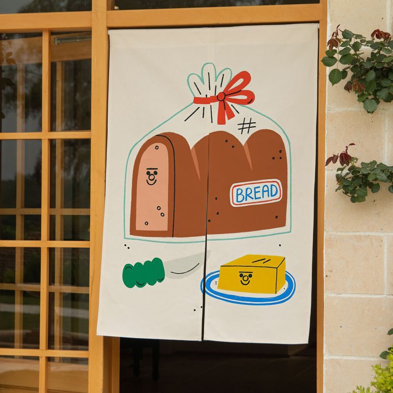 Noren Curtain Doorway - Rideau de porte VIKAMA mignon avec