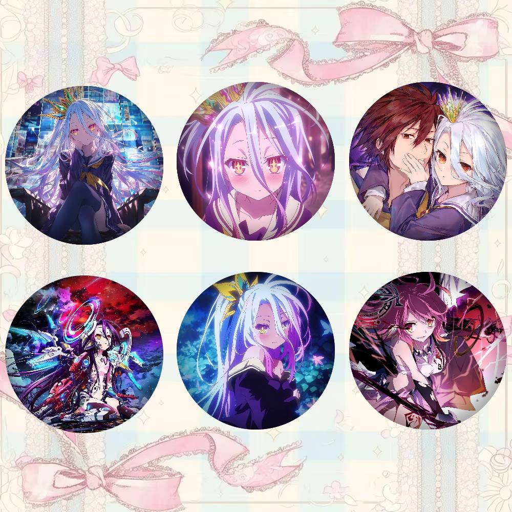 Japan Lifestyle - Badges Anime NO G-GAME NO L-LIFE,