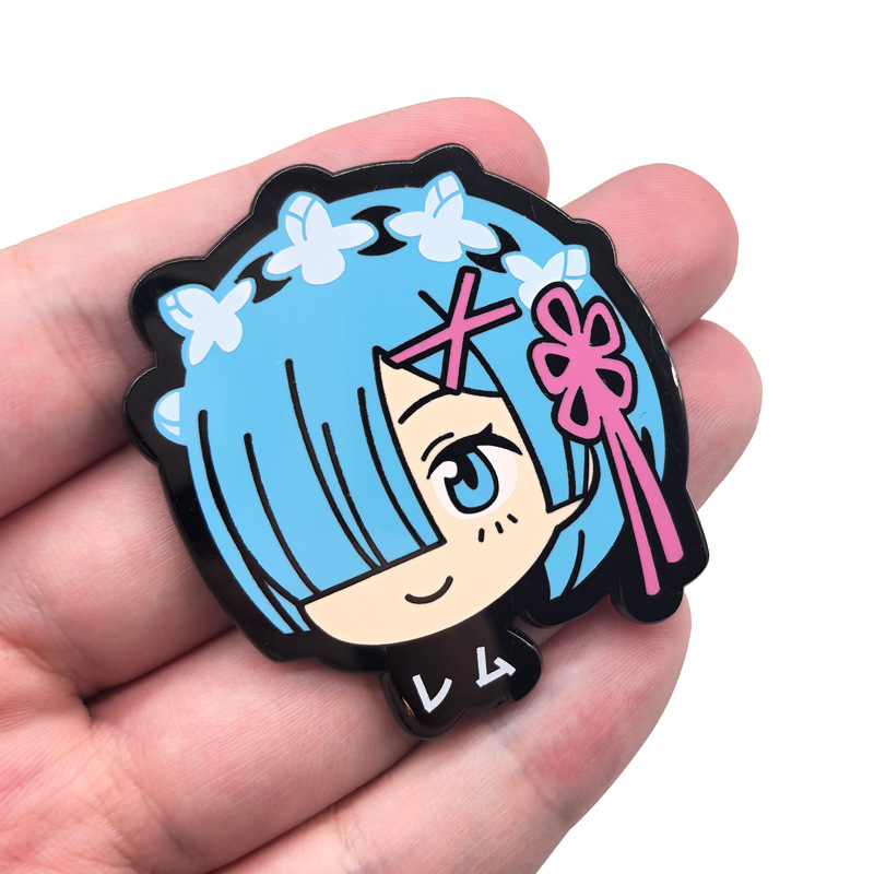 Badges en métal Ram Rem Anime  - Japan Lifestyle avis et prix