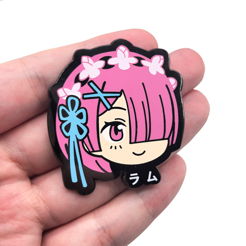 Badges en métal Ram Rem Anime  - Japan Lifestyle avis et prix