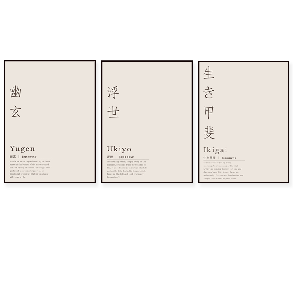 Affiche de citation motivante  - Japanese Life Quotes avis et prix