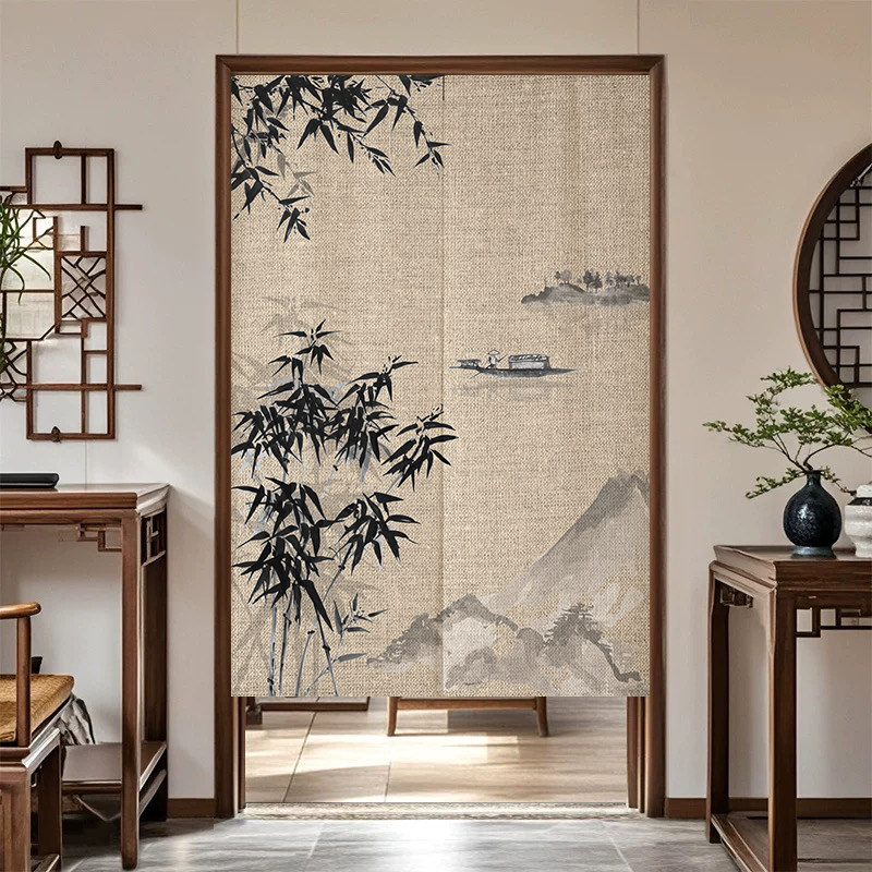 Rideau de porte Noren en bambo - Noren Curtain Doorway avis et prix