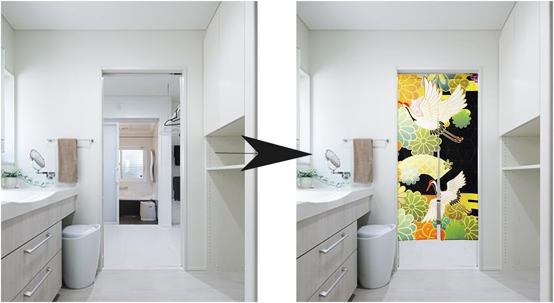 Rideau de porte de style japon - Noren Curtain Doorway avis et prix