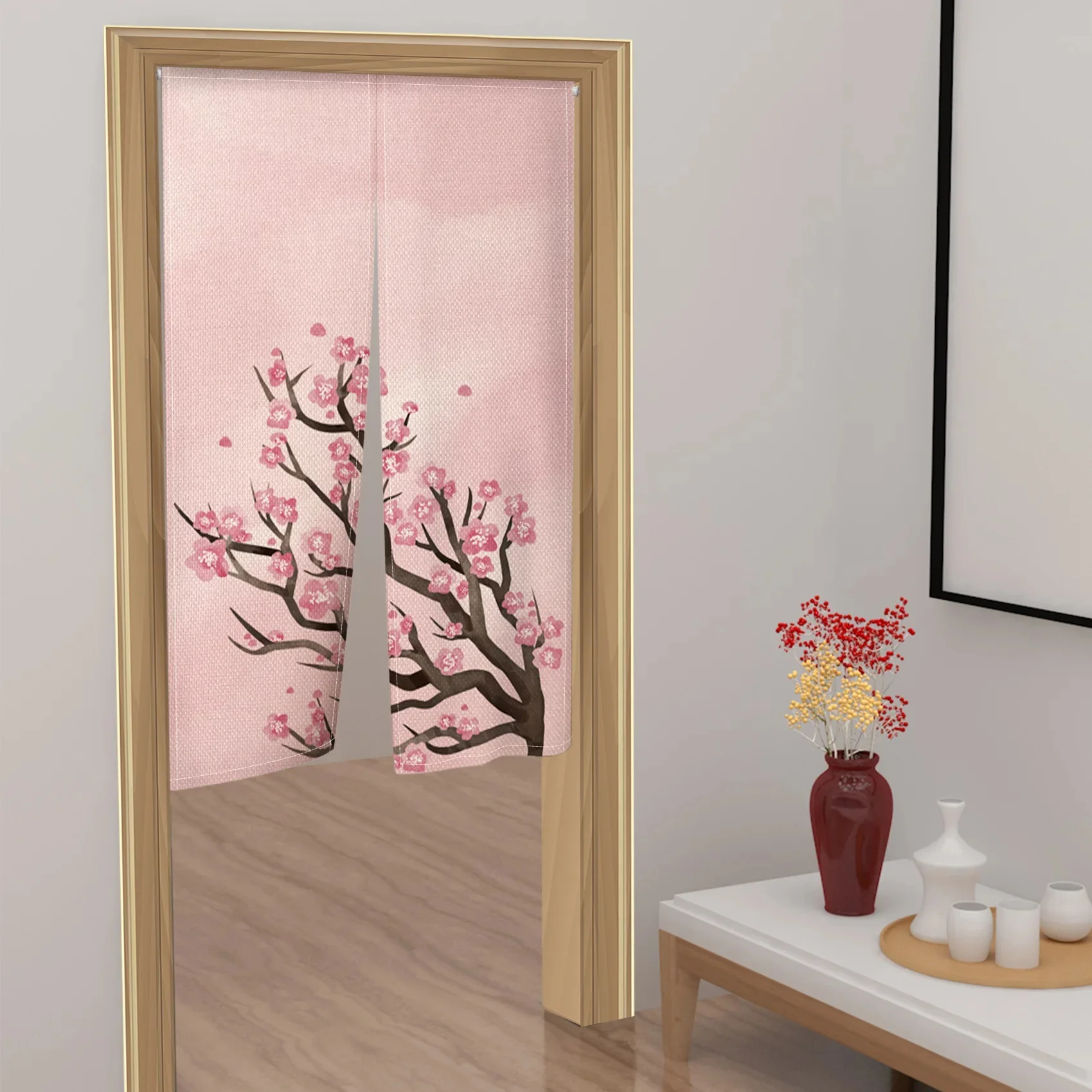Rideau de porte imprimé japona - Noren Curtain Doorway avis et prix
