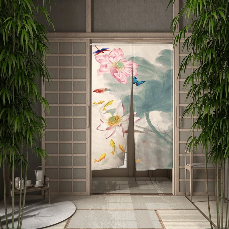 Porte nordique japonaise, pein - Noren Curtain Doorway avis et prix