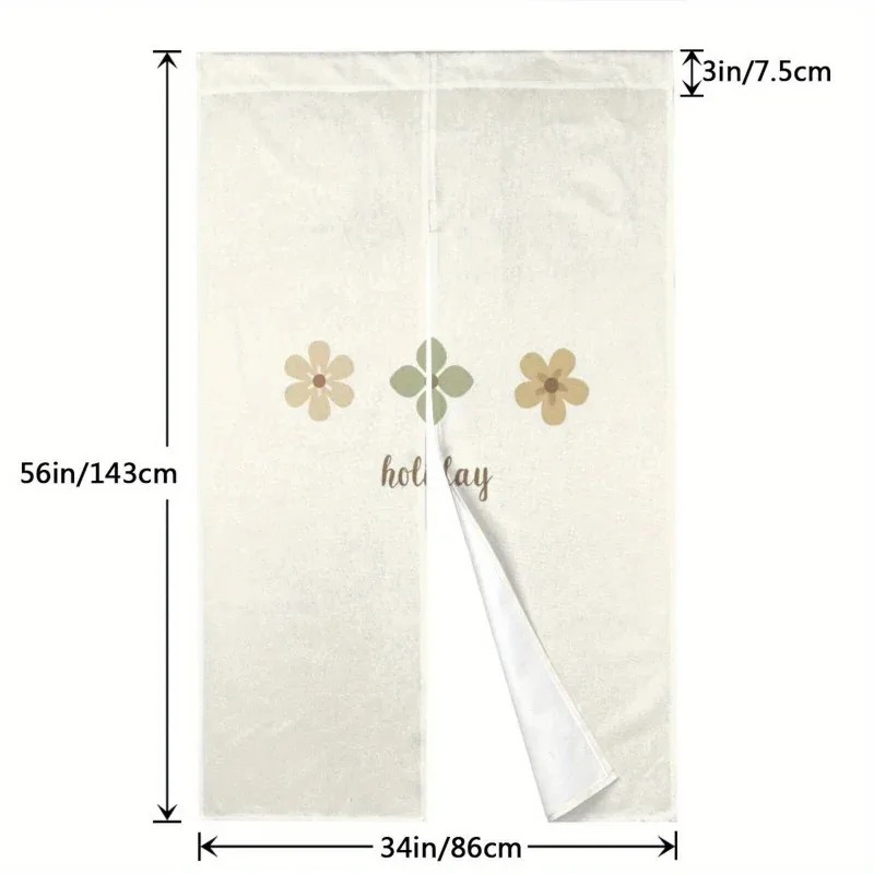 Rideau de porte à thème festif - Noren Curtain Doorway avis et prix