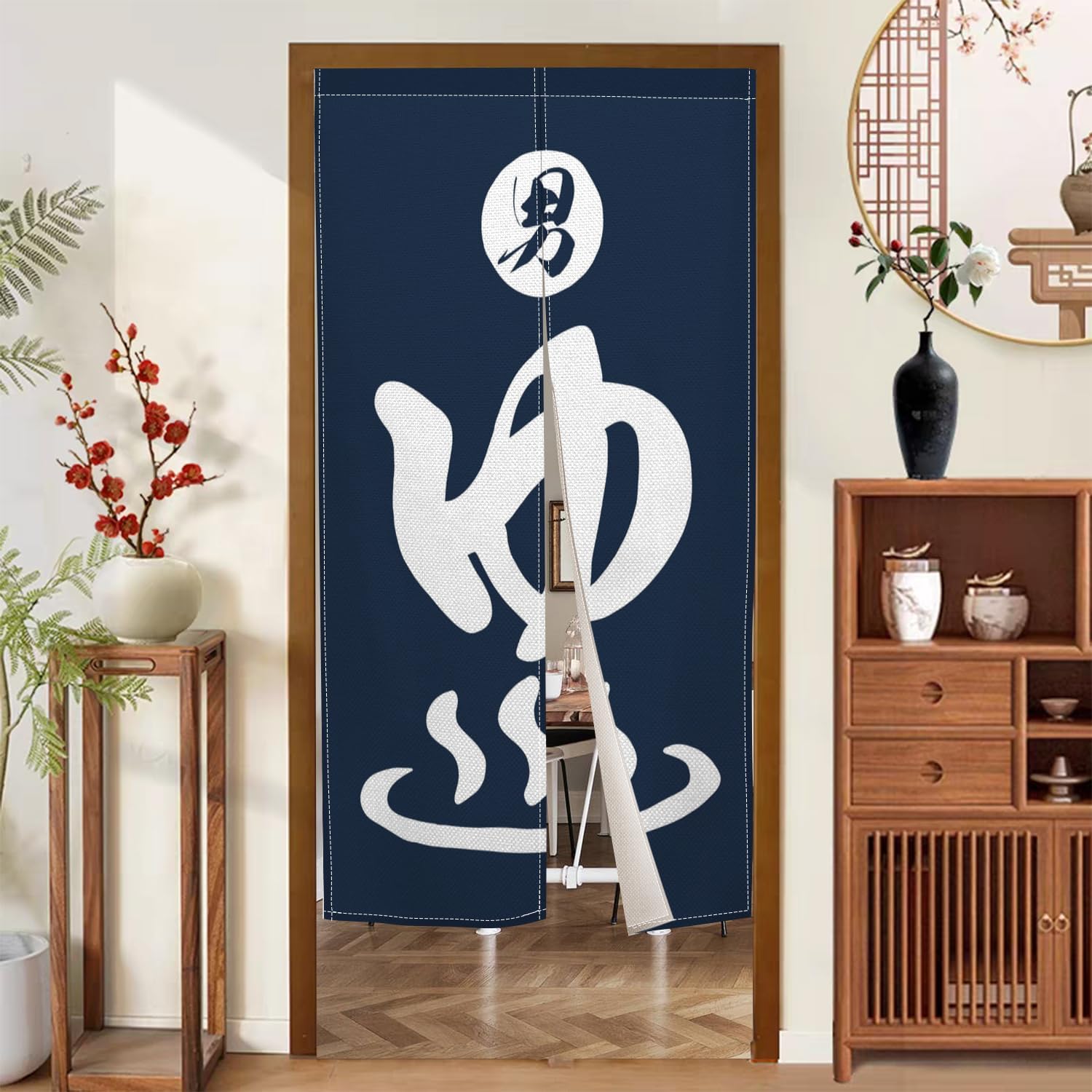 Long rideau de porte Noren jap - Noren Curtain Doorway avis et prix